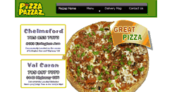 Desktop Screenshot of pizzapazzaz.com